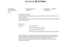 Certificado de Empadronamiento Baleares