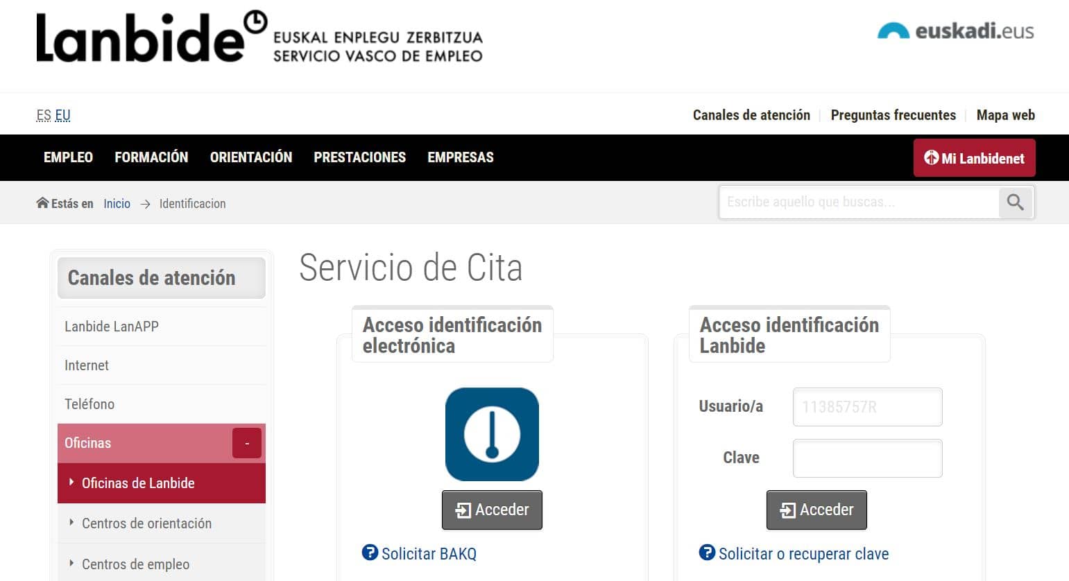  renovar la demanda de empleo en el pais vasco 